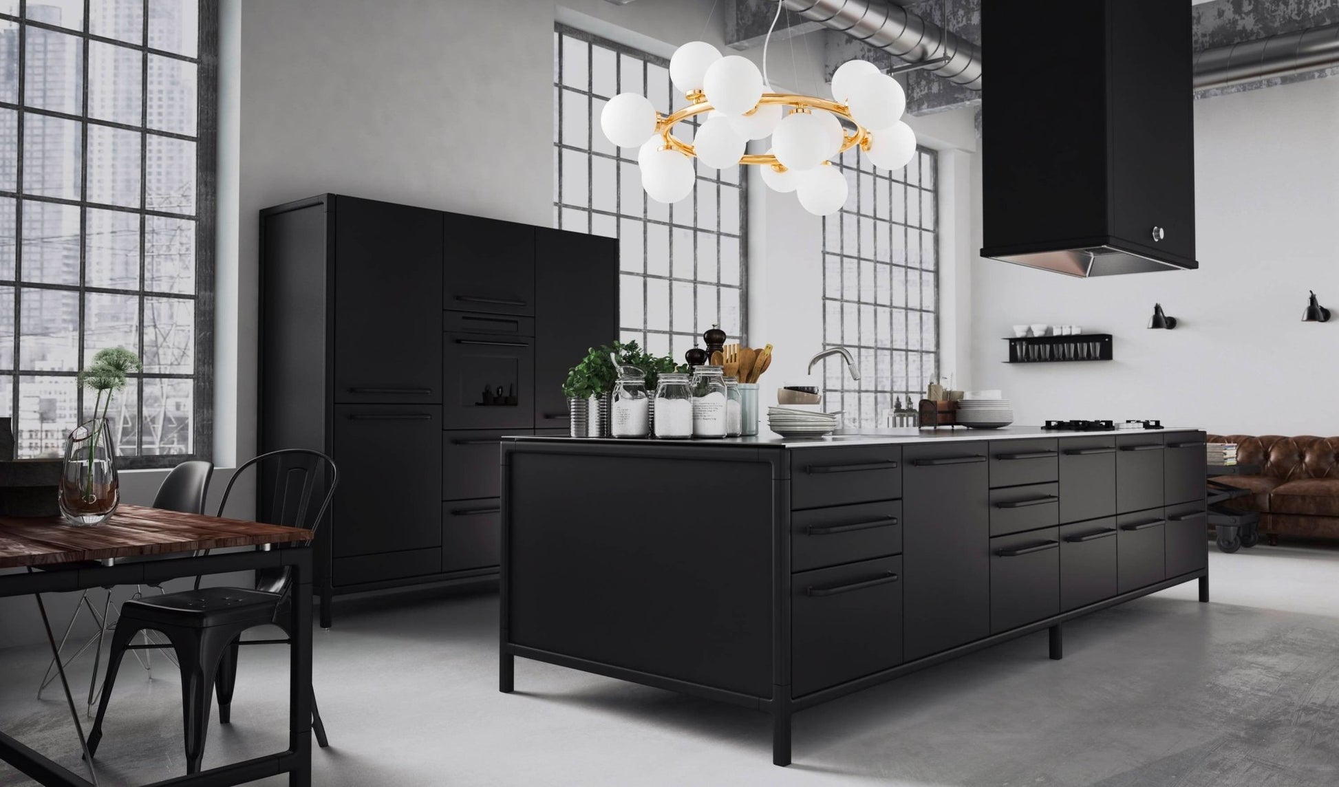 MODERN GOLD MARSIAD PENDANT LAMP W15 - LuminaLux