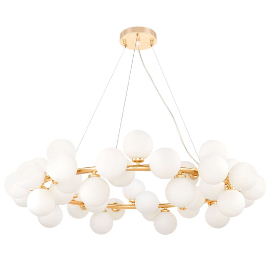 MODERN GOLD MARSIAD PENDANT LAMP W40 - LuminaLux