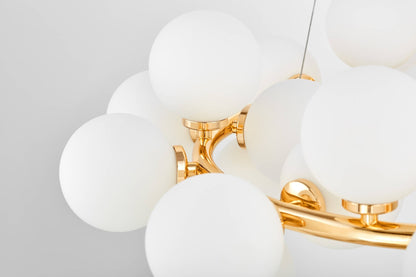 MODERN GOLD MARSIAD PENDANT LAMP W40 - LuminaLux