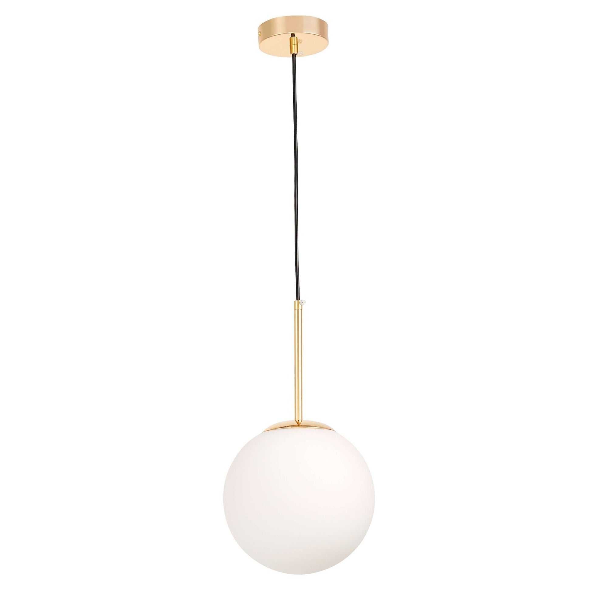 MODERN GOLD PENDANT LAMP FREDICA D20 - LuminaLux