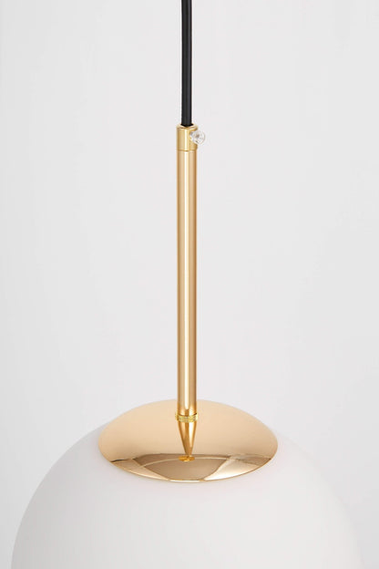 MODERN GOLD PENDANT LAMP FREDICA D20 - LuminaLux