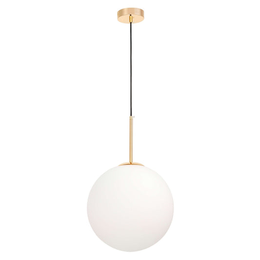 MODERN GOLD PENDANT LAMP FREDICA D30 - LuminaLux