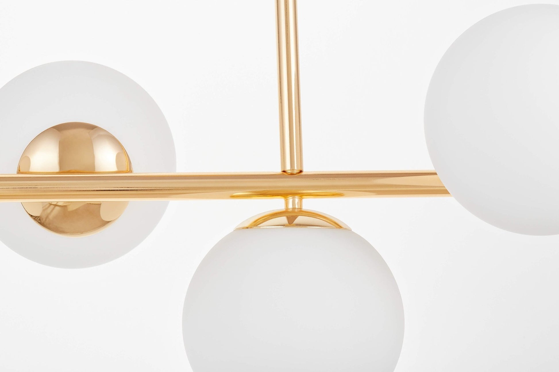 MODERN GOLD PENDANT LAMP FREDICA W7 - LuminaLux