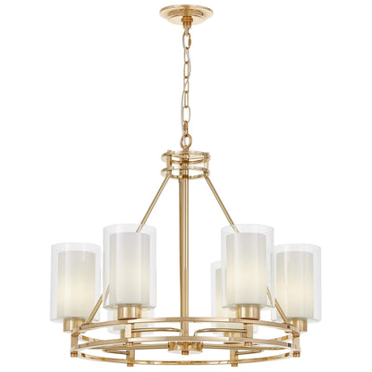 MODERN GOLD PENDANT LAMP MARIETTA W6 - LuminaLux