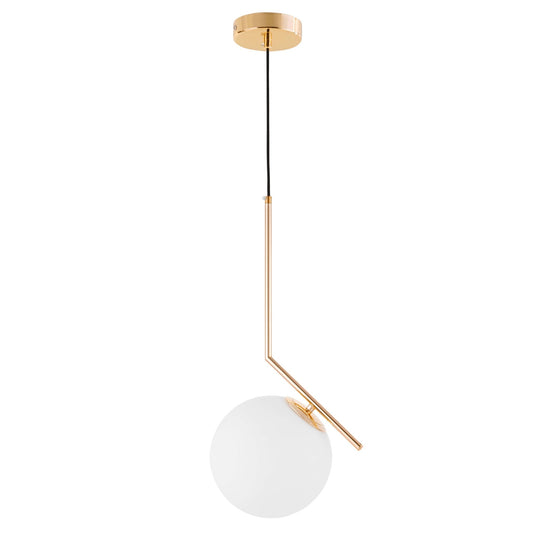 MODERN GOLD PENDANT LAMP SORENTO D20 - LuminaLux