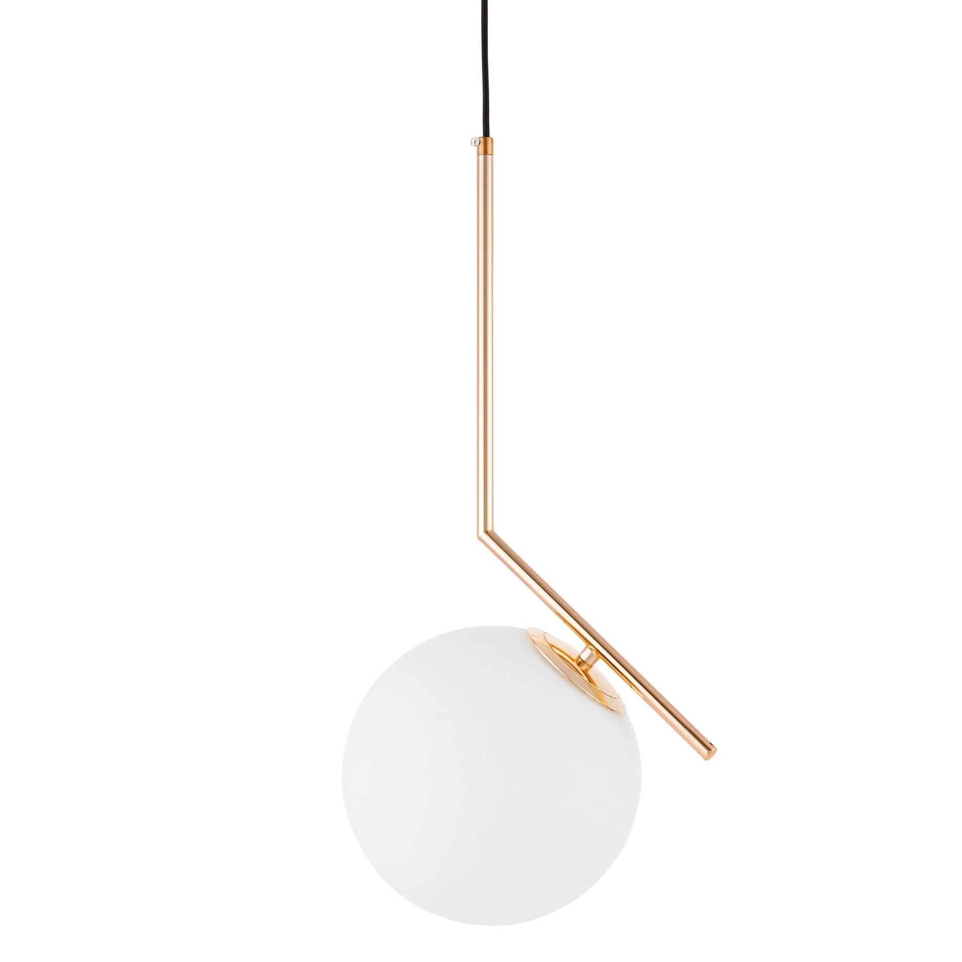 MODERN GOLD PENDANT LAMP SORENTO D20 - LuminaLux