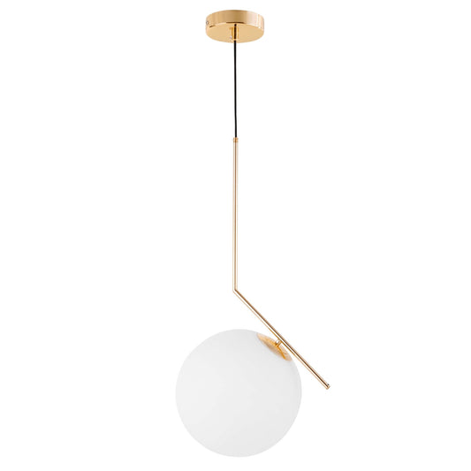 MODERN GOLD PENDANT LAMP SORENTO D30 - LuminaLux