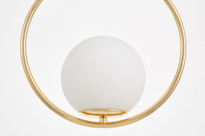 MODERN GOLD PENDANT LAMP VERO 1A - LuminaLux