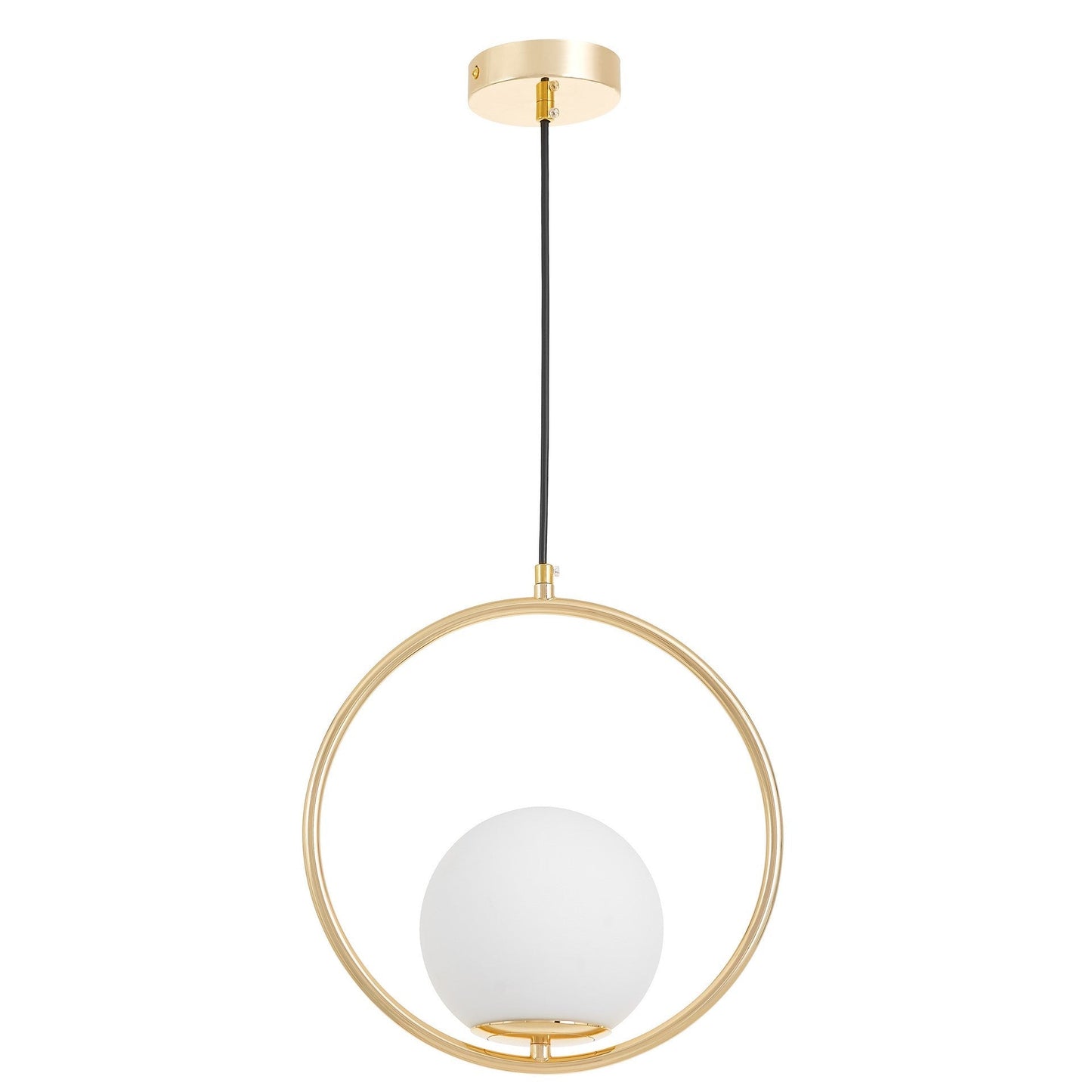 MODERN GOLD PENDANT LAMP VERO 1A - LuminaLux