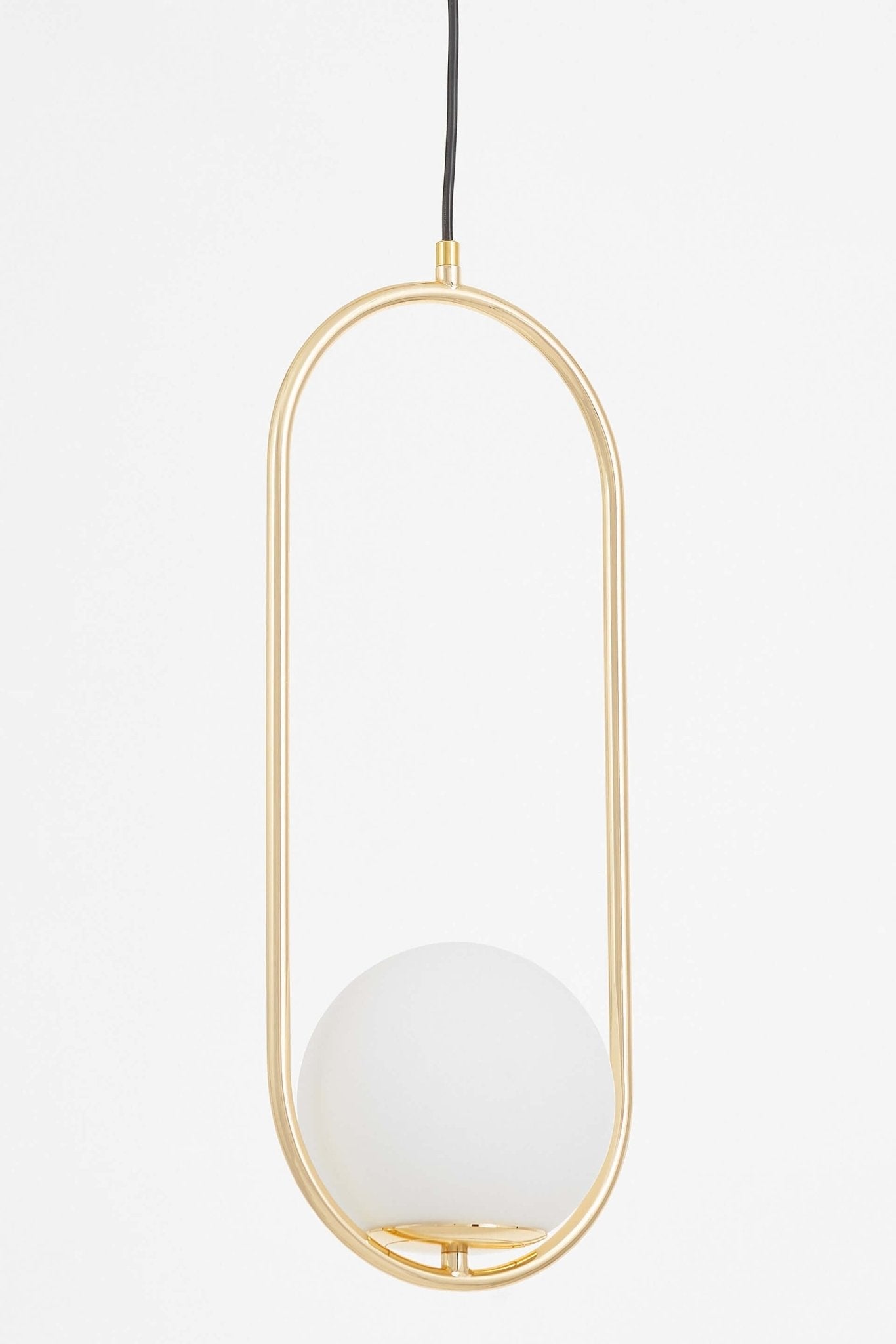 MODERN GOLD PENDANT LAMP VERO 1B - LuminaLux