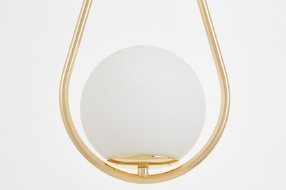 MODERN GOLD PENDANT LAMP VERO 1C - LuminaLux
