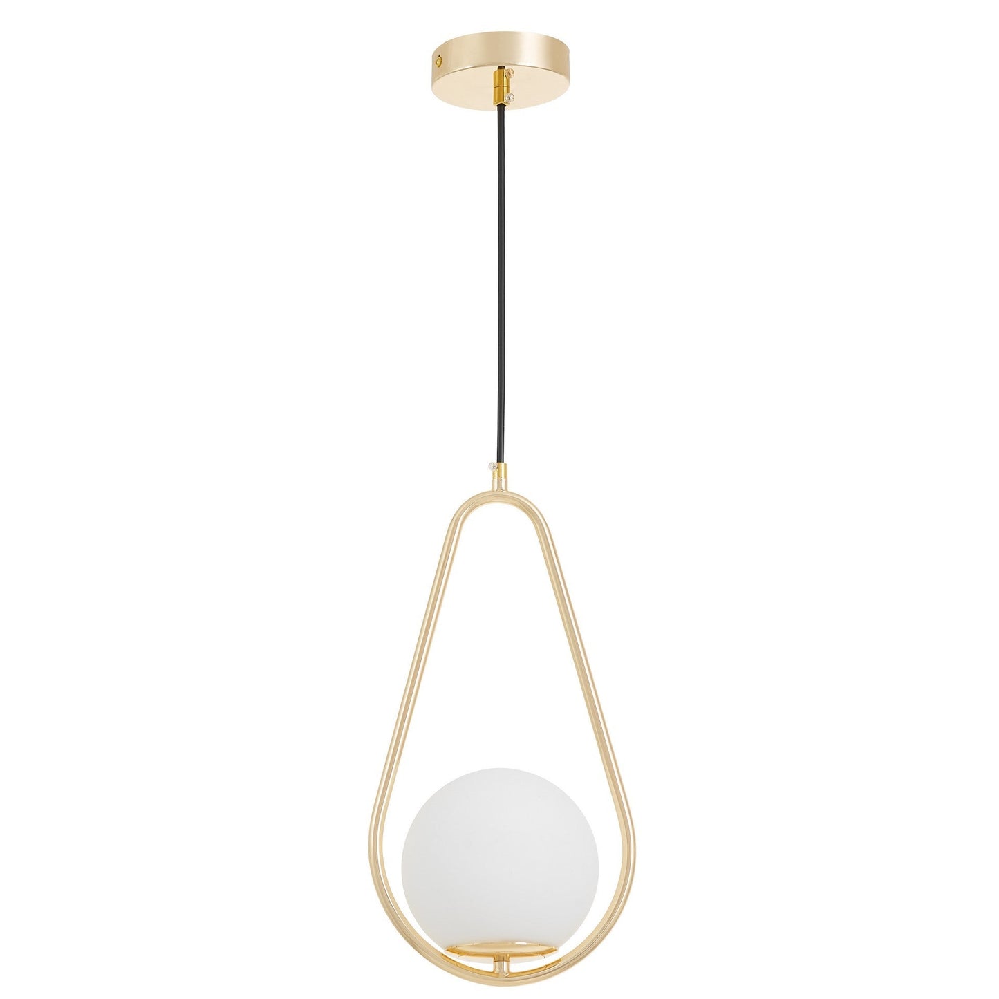 MODERN GOLD PENDANT LAMP VERO 1C - LuminaLux