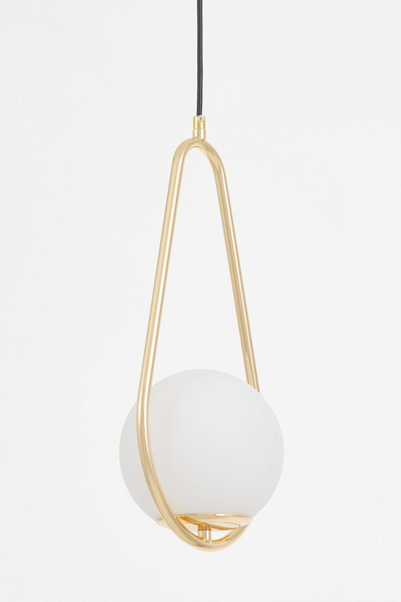 MODERN GOLD PENDANT LAMP VERO 1C - LuminaLux