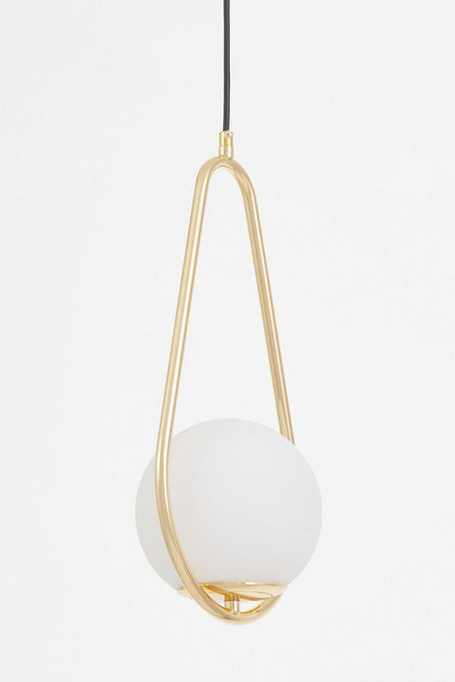 MODERN GOLD PENDANT LAMP VERO 1C - LuminaLux