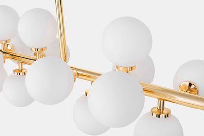 MODERN GOLD PETRICA PENDANT LAMP W16 - LuminaLux