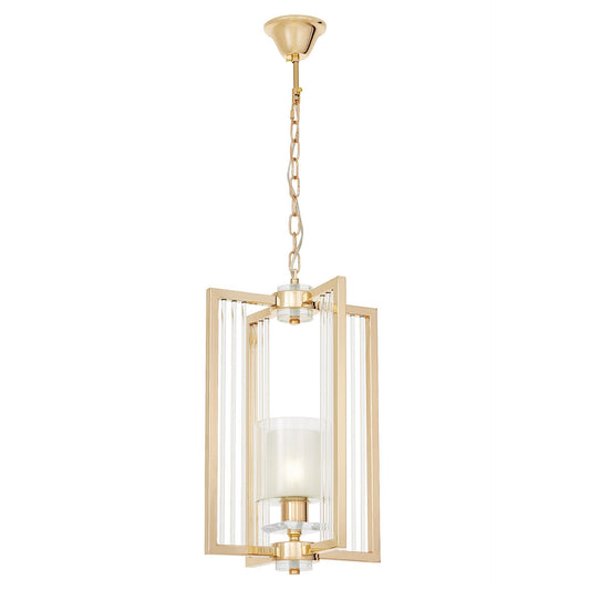 MODERN LOFT GOLD PENDANT LAMP MANHATTAN W1 - LuminaLux
