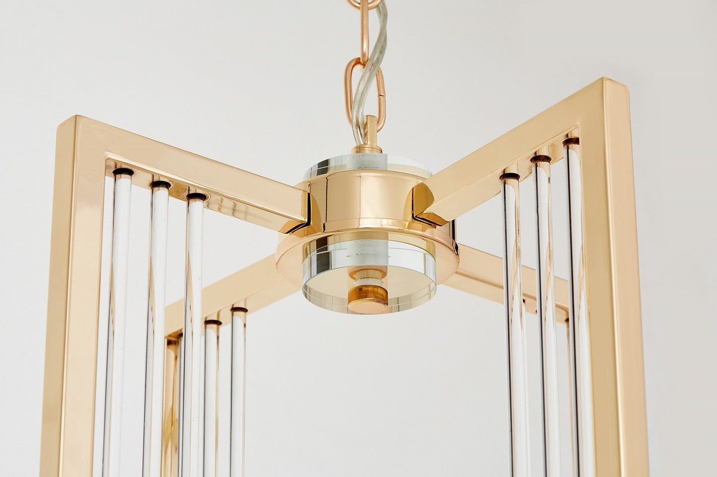 MODERN LOFT GOLD PENDANT LAMP MANHATTAN W1 - LuminaLux