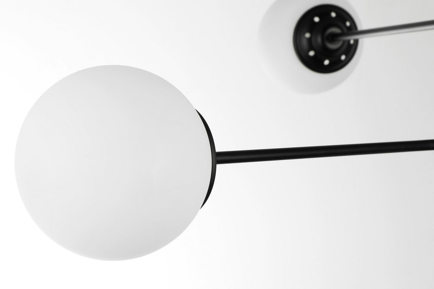 MODERN PENDANT CEILING LAMP BLACK FINO PRO W6 - LuminaLux