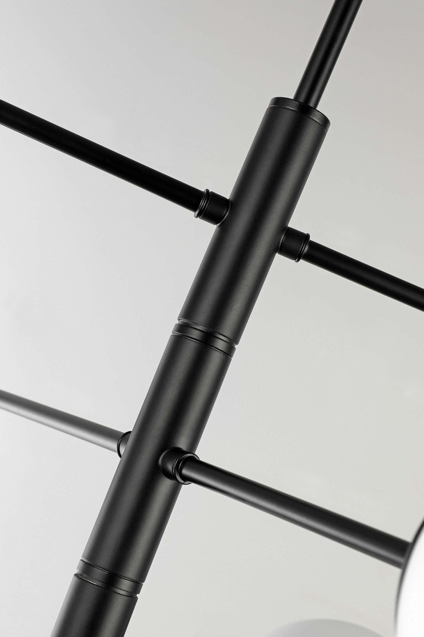 MODERN PENDANT CEILING LAMP BLACK FINO PRO W6 - LuminaLux