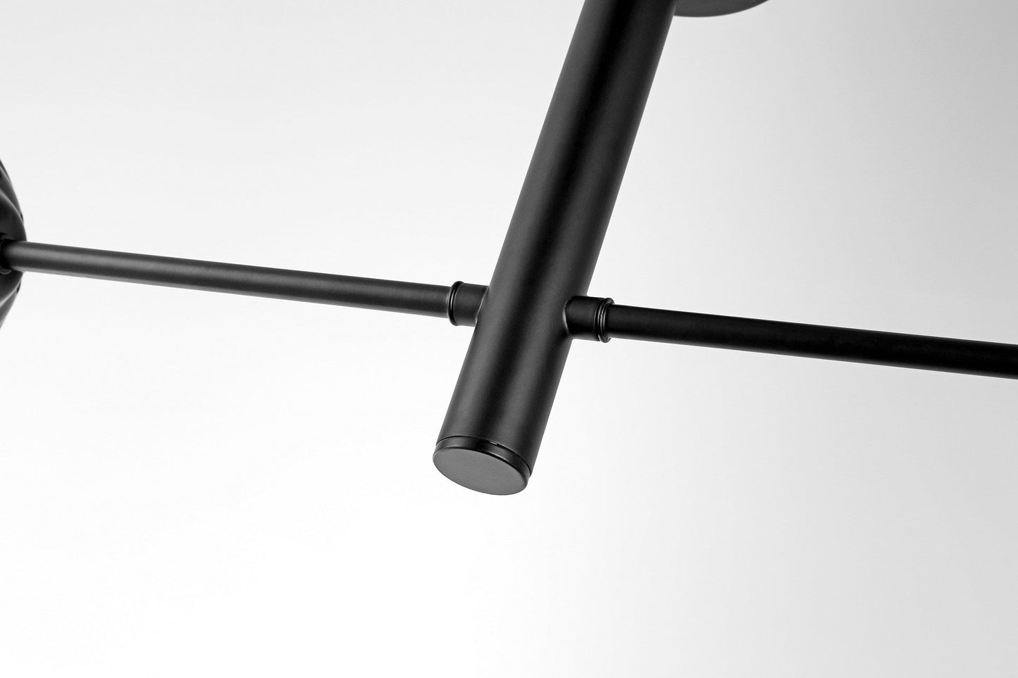 MODERN PENDANT CEILING LAMP BLACK FINO W2 - LuminaLux