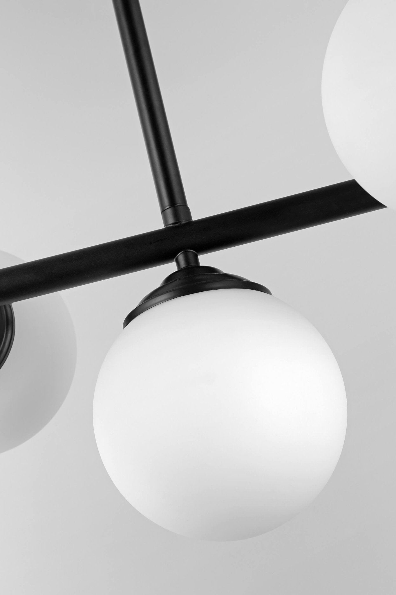 MODERN PENDANT CEILING LAMP BLACK FINO W5 - LuminaLux