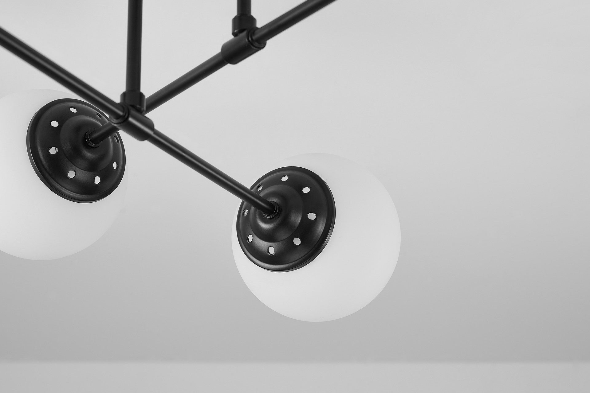 MODERN PENDANT CEILING LAMP BLACK FINO W6 - LuminaLux