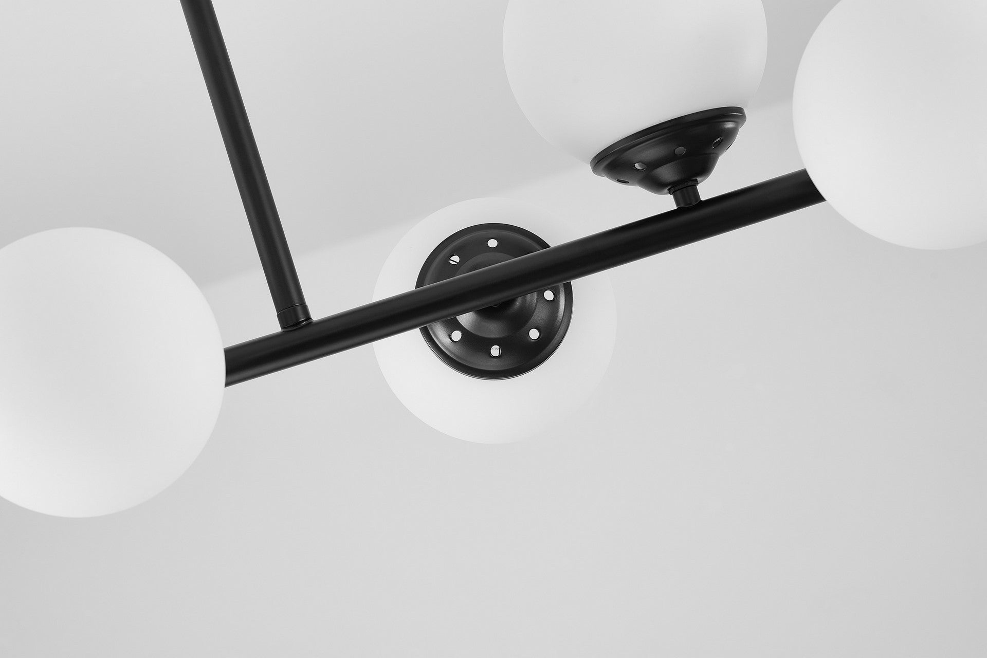MODERN PENDANT CEILING LAMP BLACK FINO W8 - LuminaLux