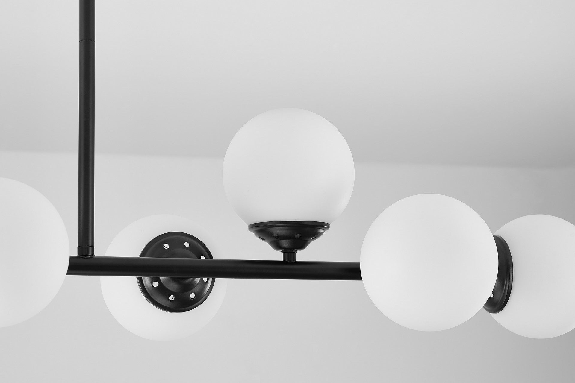 MODERN PENDANT CEILING LAMP BLACK FINO W8 - LuminaLux