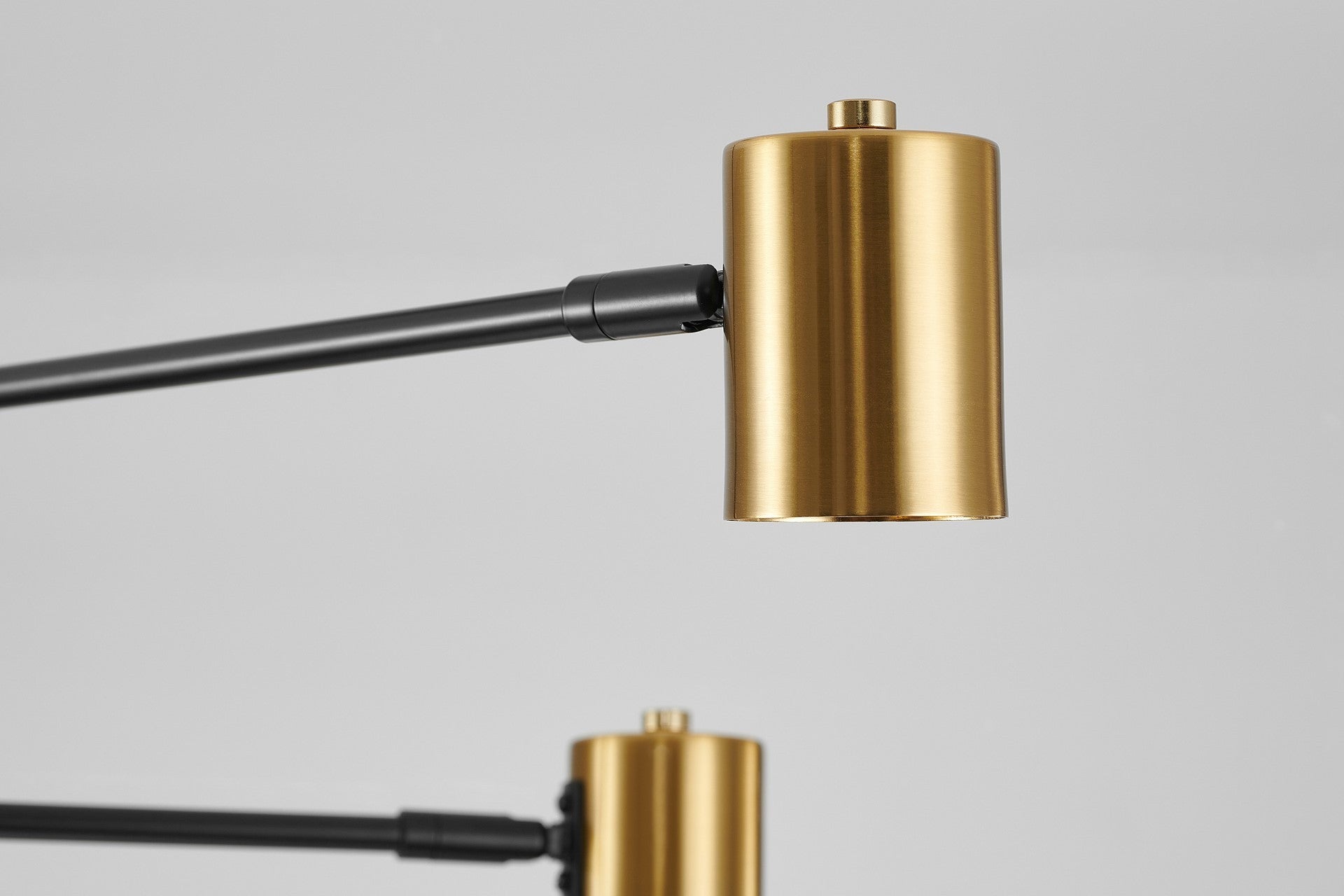 MODERN PENDANT CEILING LAMP BLACK - GOLD DORA W6 - LuminaLux