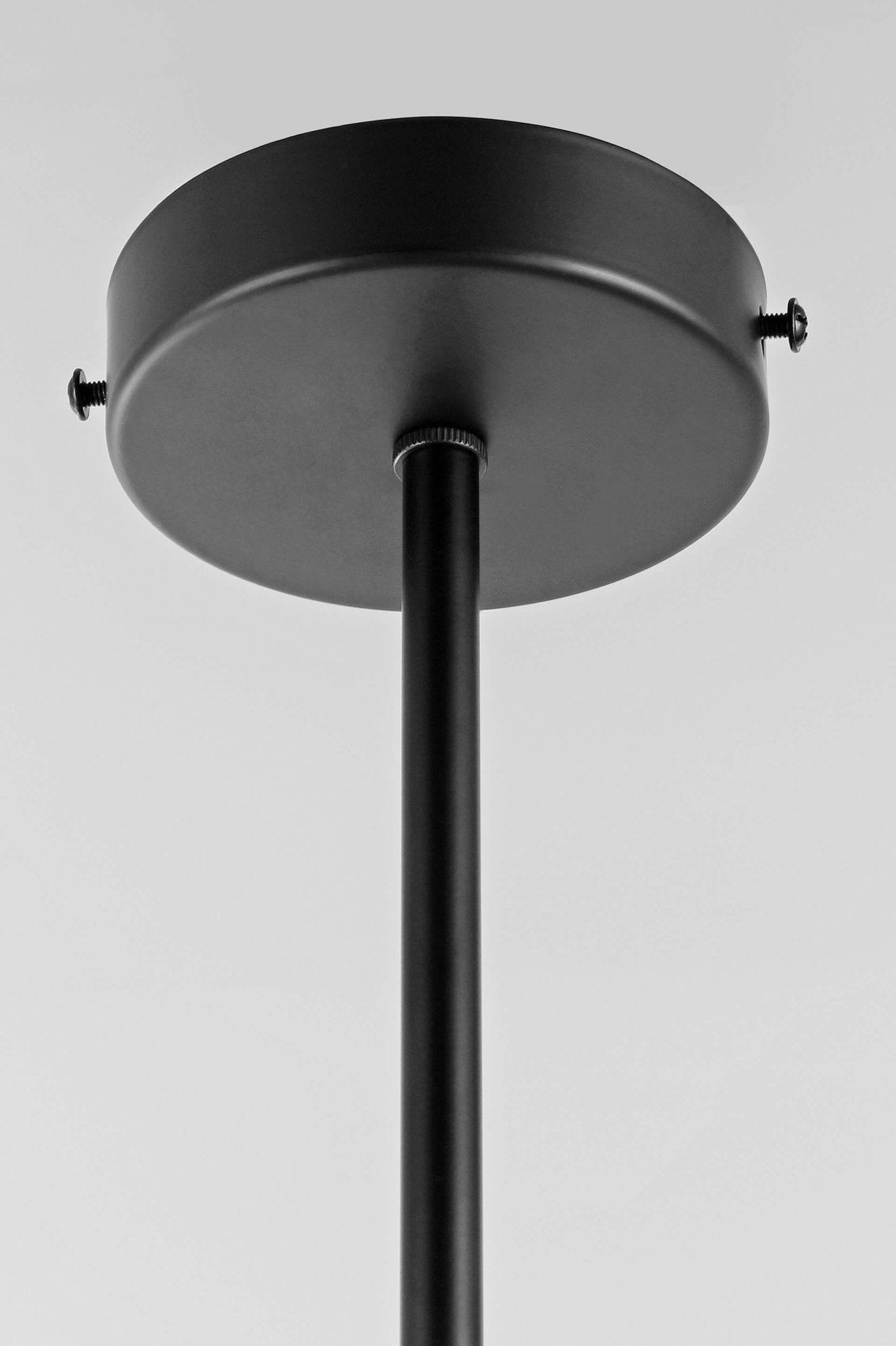 MODERN PENDANT CEILING LAMP BLACK LEDO W2 - LuminaLux