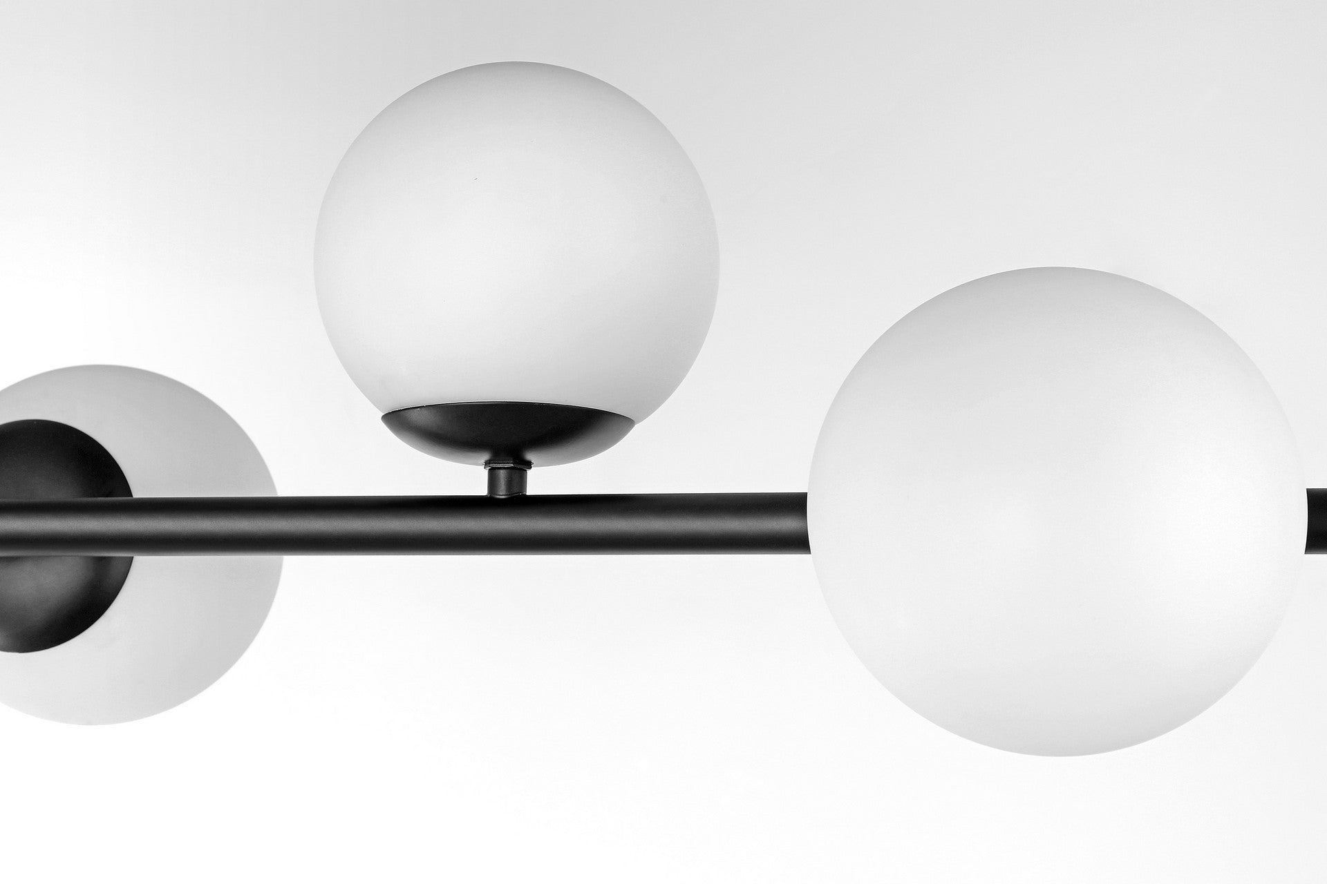 MODERN PENDANT CEILING LAMP BLACK LEDO W4 - LuminaLux