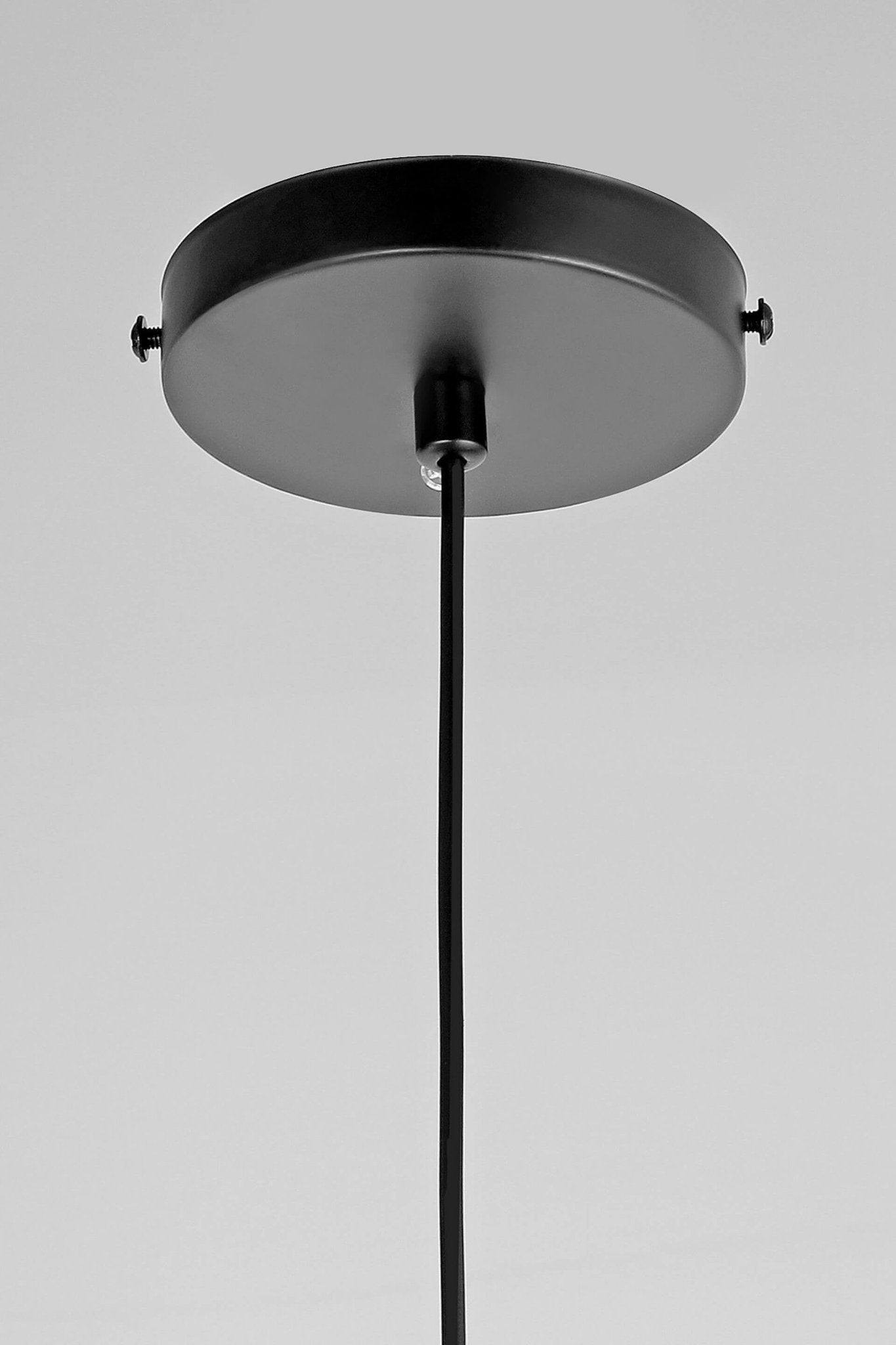 MODERN PENDANT CEILING LAMP BLACK LEDO W4 - LuminaLux
