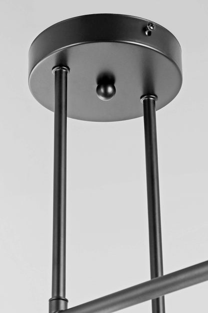 MODERN PENDANT CEILING LAMP BLACK LEDO W4 - LuminaLux
