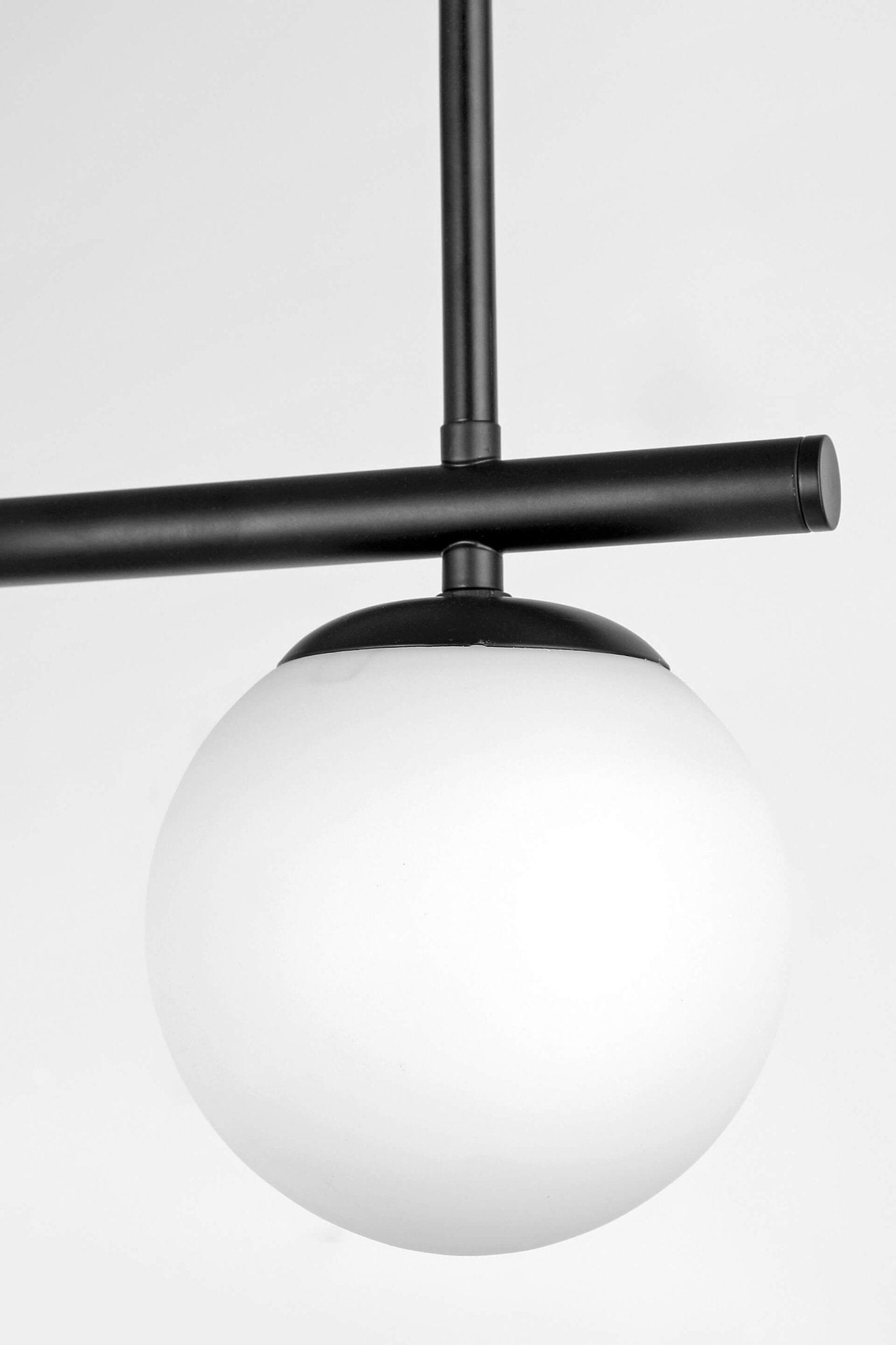 MODERN PENDANT CEILING LAMP BLACK LEDO W4 - LuminaLux