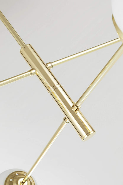 MODERN PENDANT CEILING LAMP CLASSIC GOLD FINO PRO W4 - LuminaLux