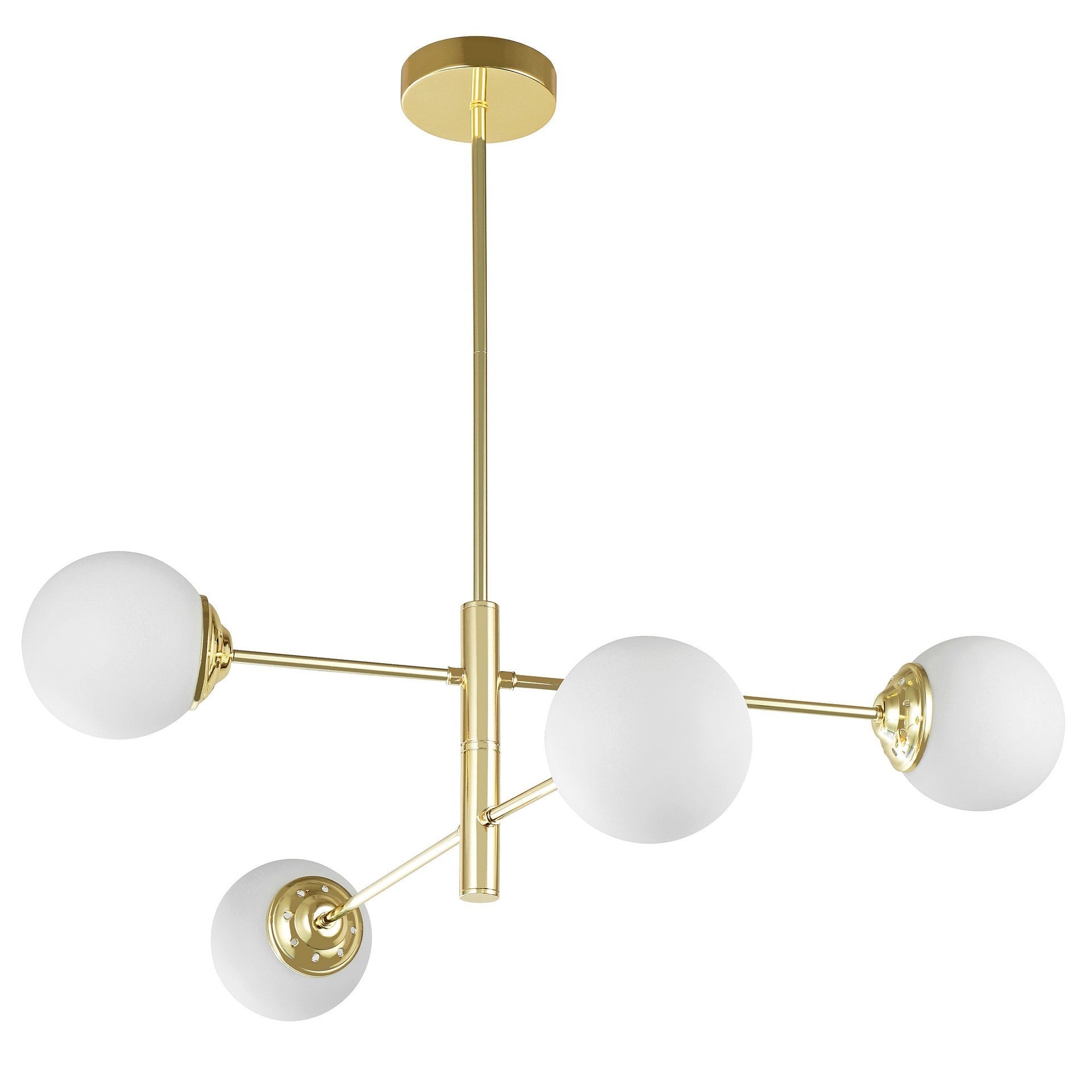 MODERN PENDANT CEILING LAMP CLASSIC GOLD FINO PRO W4 - LuminaLux