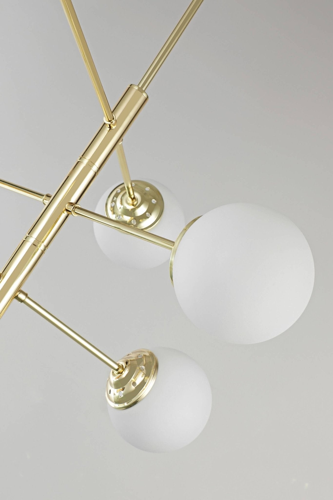 MODERN PENDANT CEILING LAMP CLASSIC GOLD FINO PRO W6 - LuminaLux