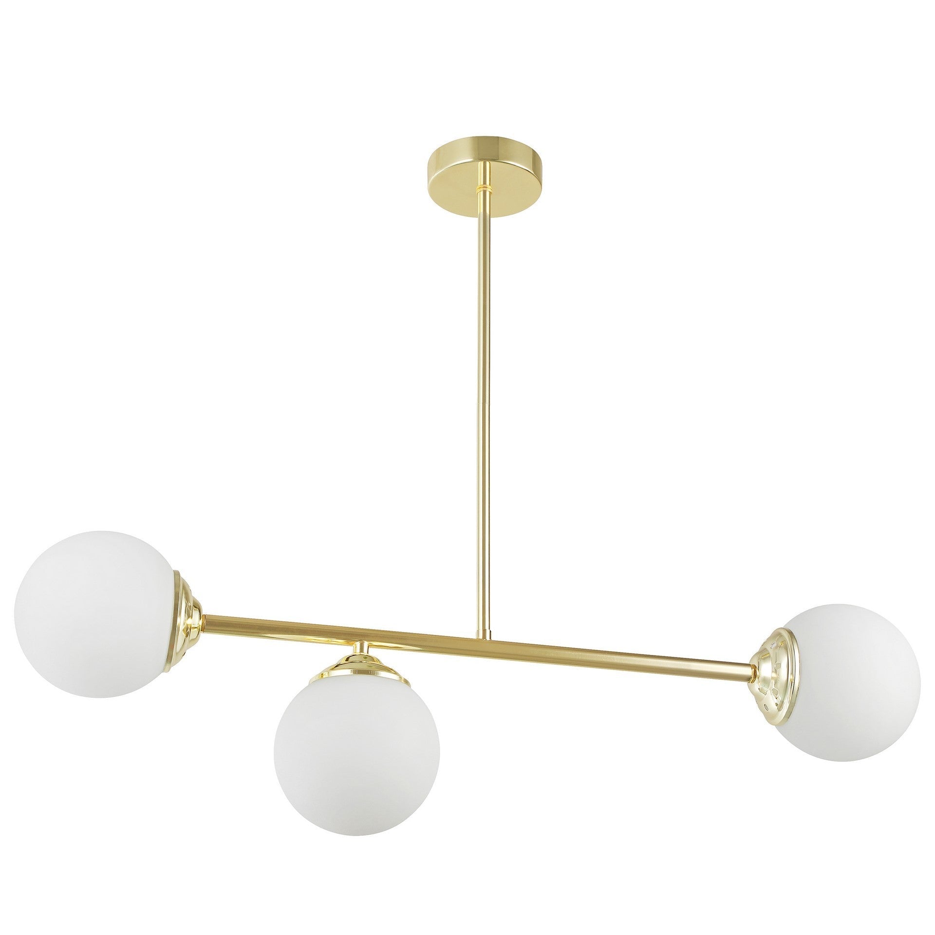 MODERN PENDANT CEILING LAMP CLASSIC GOLD FINO W3 - LuminaLux