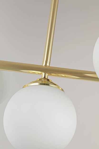 MODERN PENDANT CEILING LAMP CLASSIC GOLD FINO W5 - LuminaLux