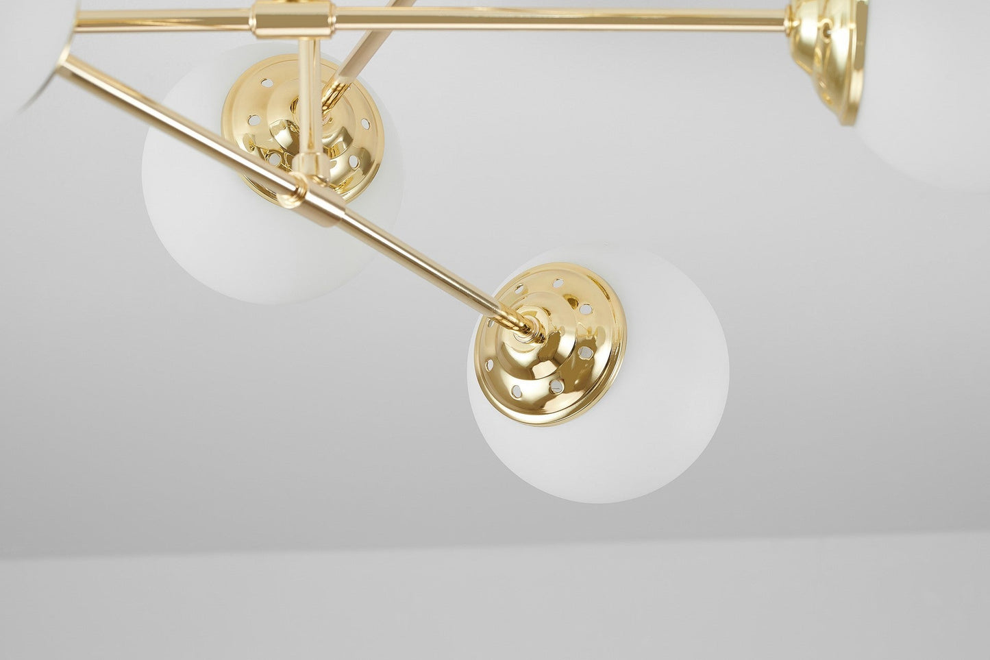 MODERN PENDANT CEILING LAMP CLASSIC GOLD FINO W6 - LuminaLux
