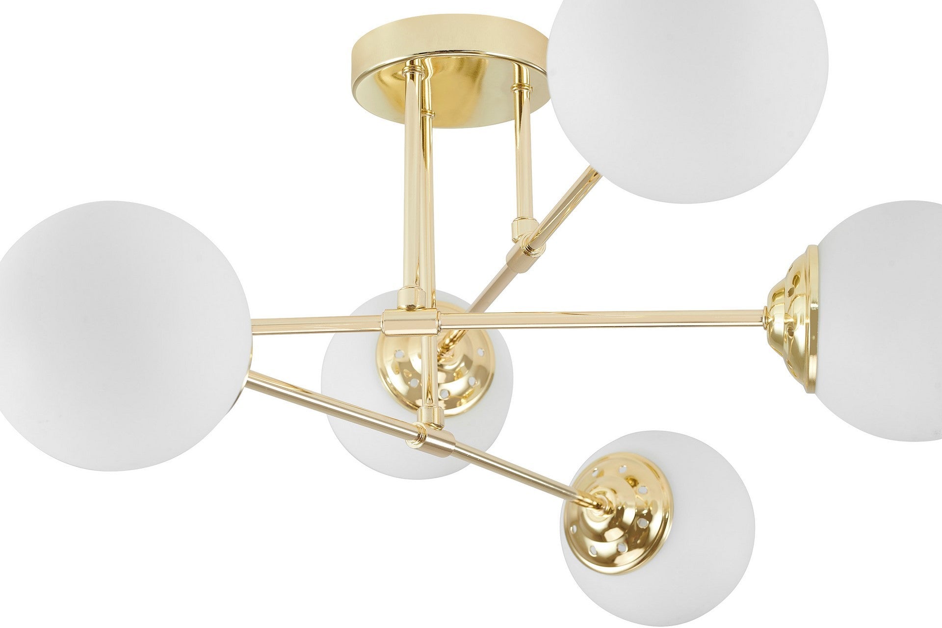 MODERN PENDANT CEILING LAMP CLASSIC GOLD FINO W6 - LuminaLux