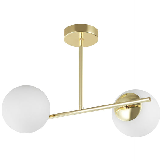 MODERN PENDANT CEILING LAMP CLASSIC GOLD LEDO W2 - LuminaLux