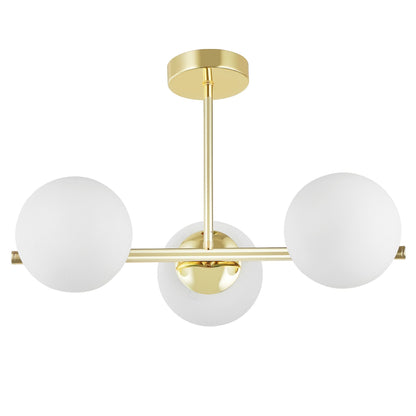 MODERN PENDANT CEILING LAMP CLASSIC GOLD LEDO W3 - LuminaLux
