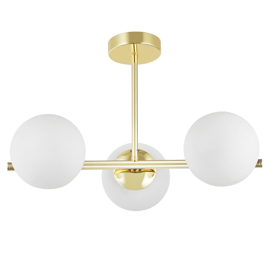 MODERN PENDANT CEILING LAMP CLASSIC GOLD LEDO W3 - LuminaLux