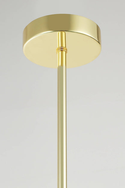 MODERN PENDANT CEILING LAMP CLASSIC GOLD LEDO W3 LONG - LuminaLux