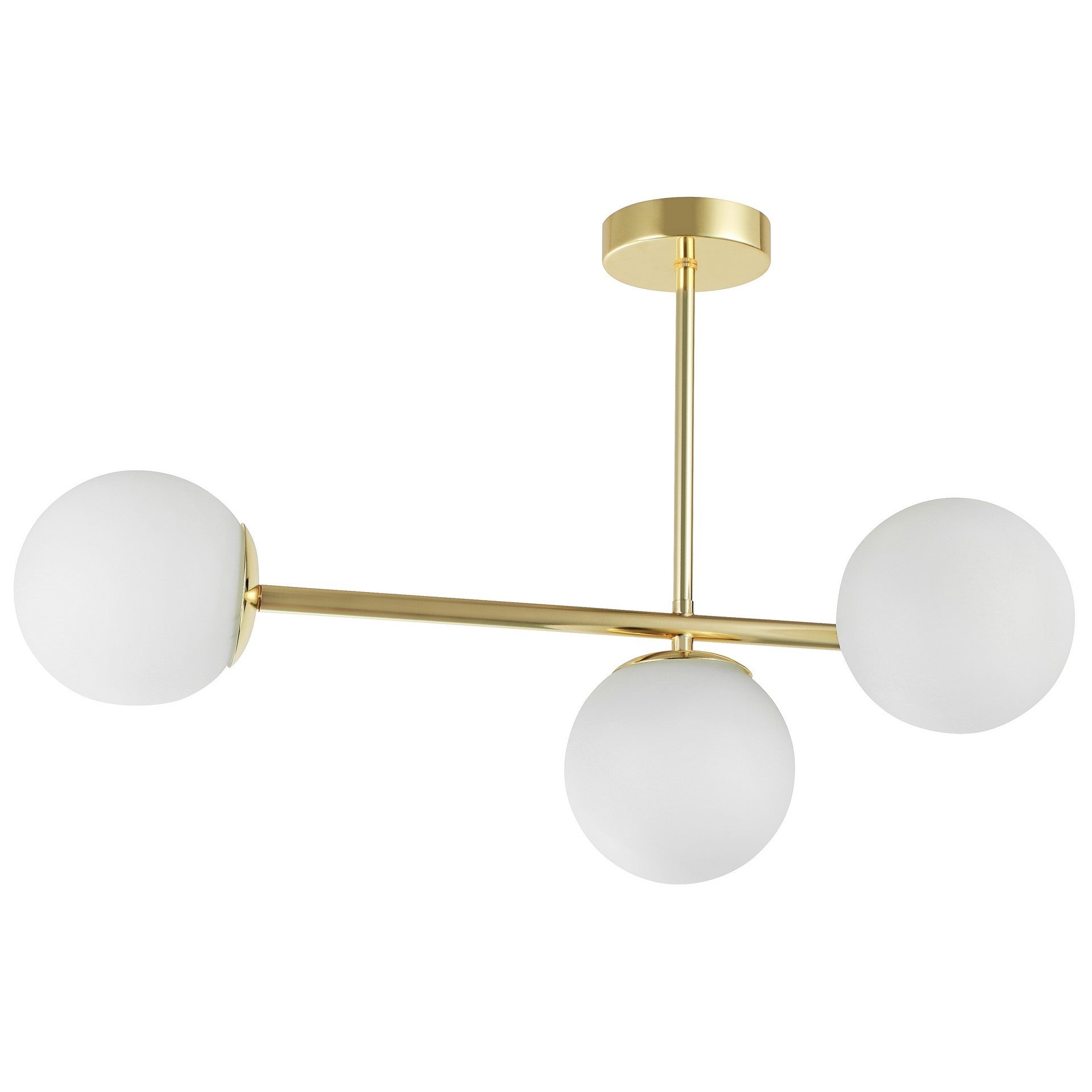 MODERN PENDANT CEILING LAMP CLASSIC GOLD LEDO W3 LONG - LuminaLux