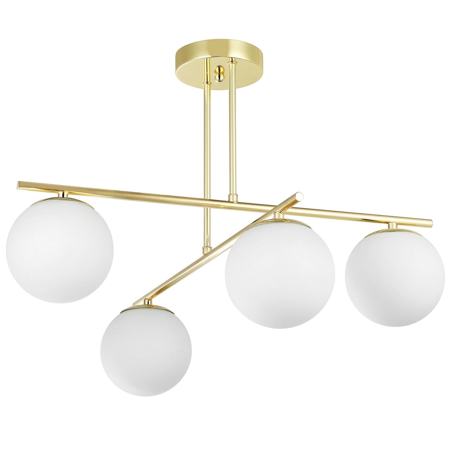 MODERN PENDANT CEILING LAMP CLASSIC GOLD LEDO W4 - LuminaLux