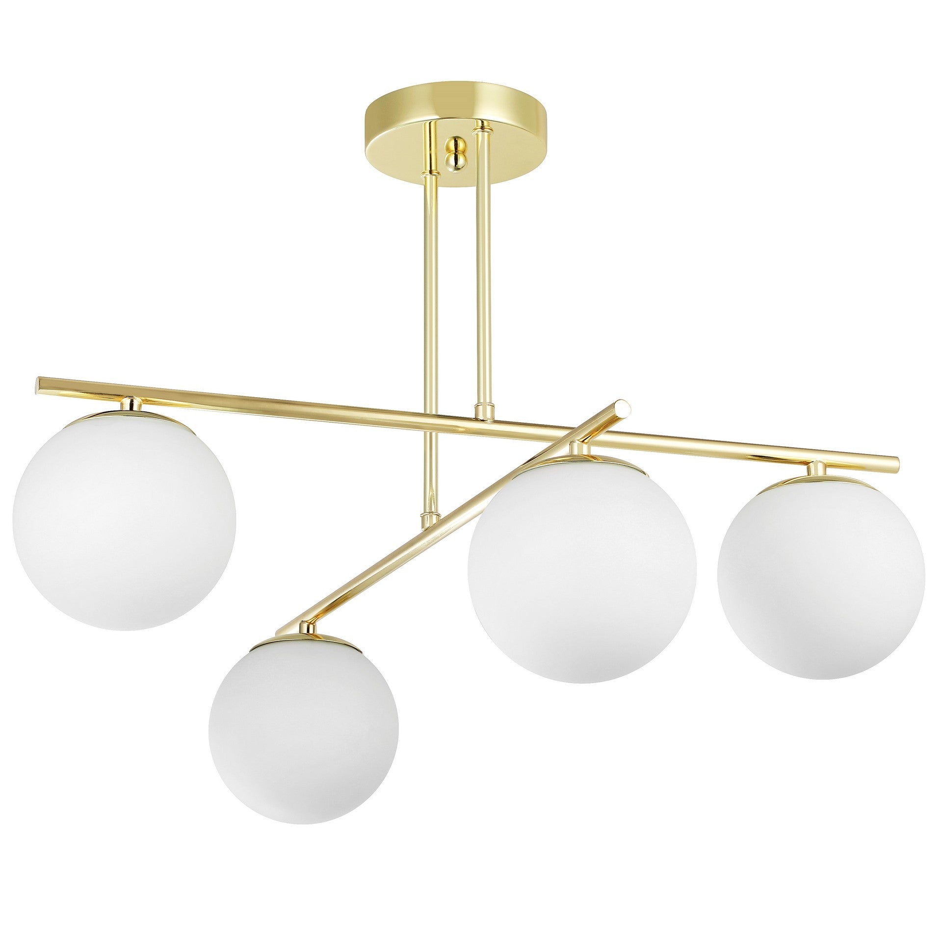 MODERN PENDANT CEILING LAMP CLASSIC GOLD LEDO W4 - LuminaLux