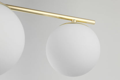 MODERN PENDANT CEILING LAMP CLASSIC GOLD LEDO W4 - LuminaLux