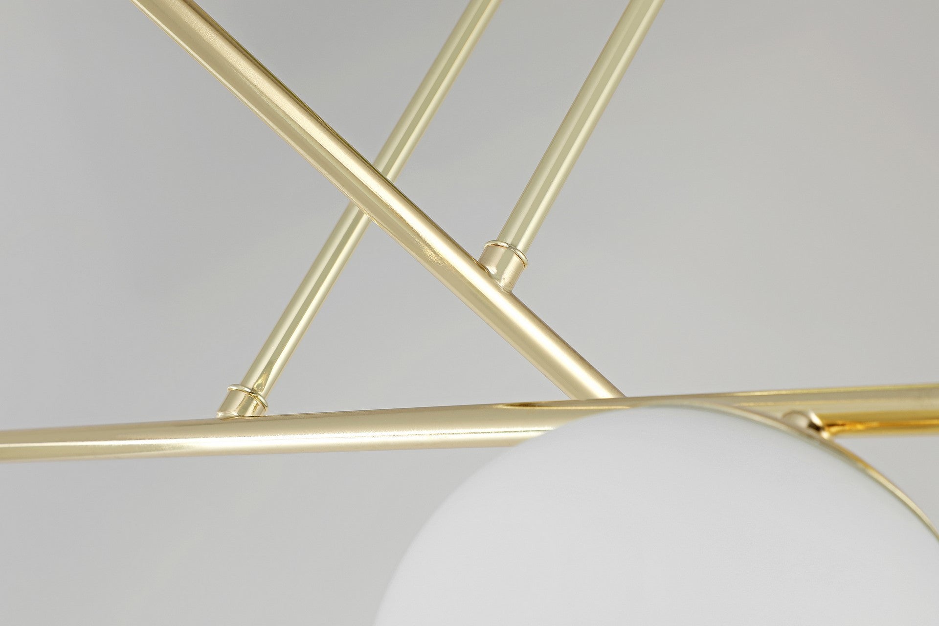 MODERN PENDANT CEILING LAMP CLASSIC GOLD LEDO W4 - LuminaLux
